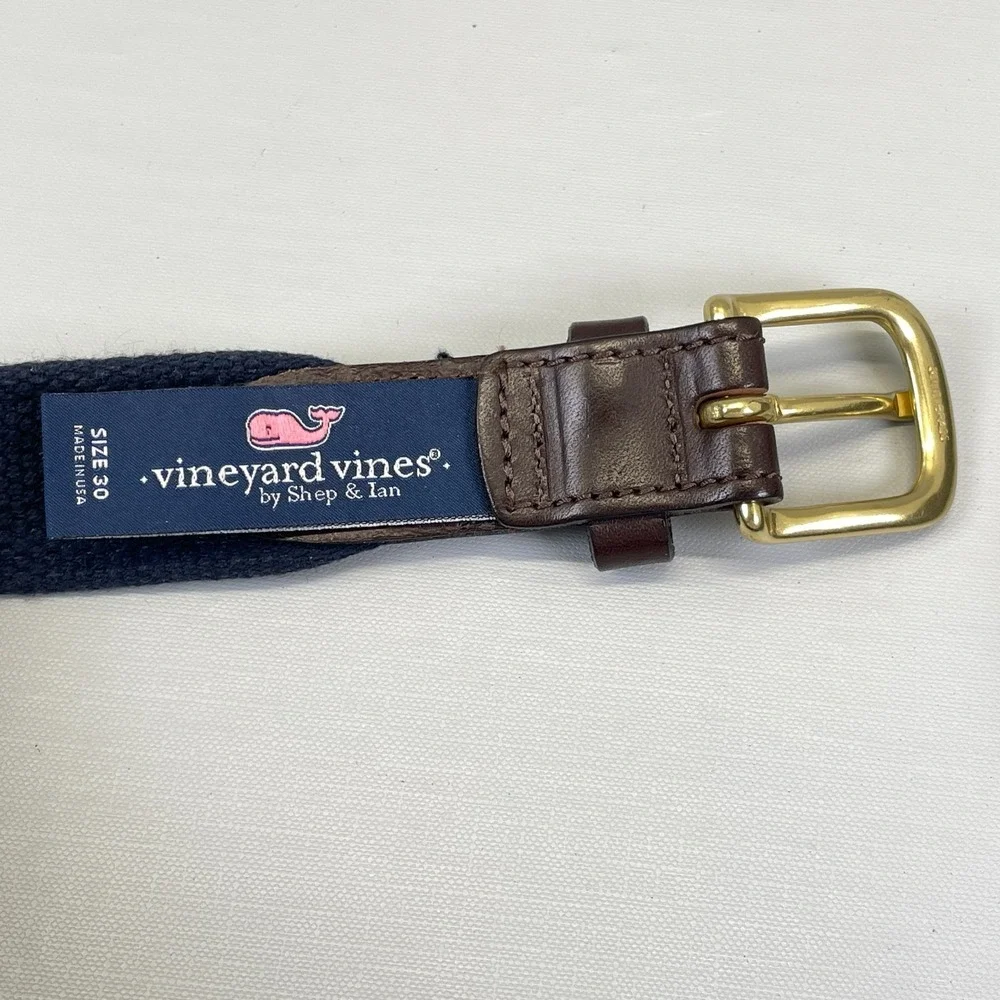 Vineyard Vines Belt Football Tailgate Truck Grill Red Cup Preppy Mens Size 30